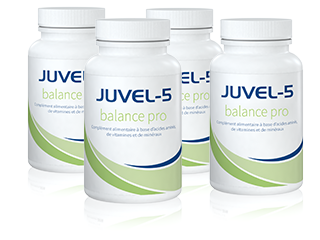 Commander le lot de 4 mois de JUVEL-5 balance pro avec livraison gratuite